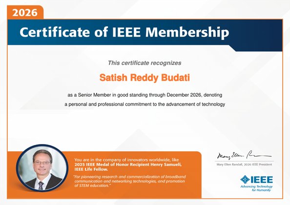 IEEE Senior Member certificate thumbnail