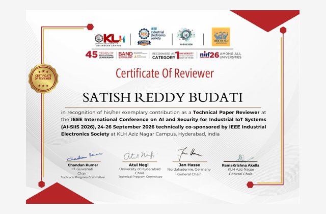 IEEE AI-SIIS 2026 certificate thumbnail