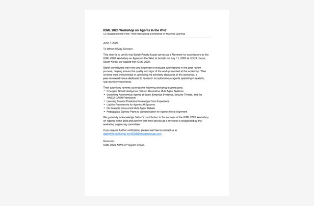 ICML AIWILD 2026 certificate thumbnail