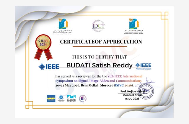 IEEE ISIVC 2026 certificate thumbnail