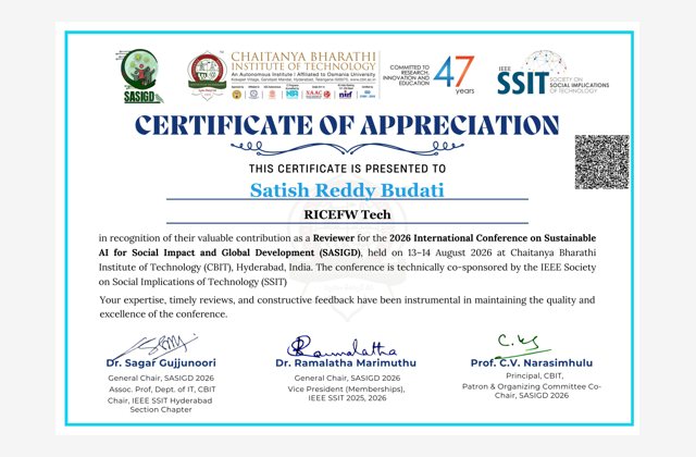 IEEE SASIGD 2026 certificate thumbnail